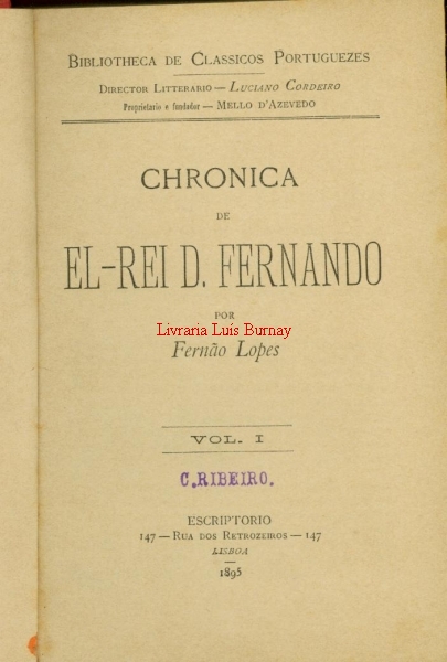 Chronica de El-Rei D. Fernando