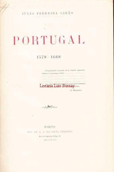 Portugal 1578-1668.