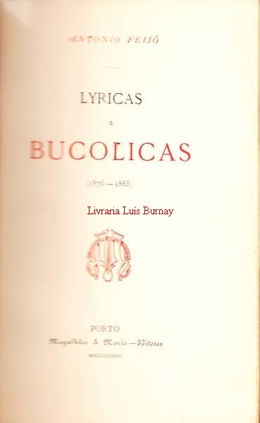 Lyricas e Bucólicas (1876-1883)