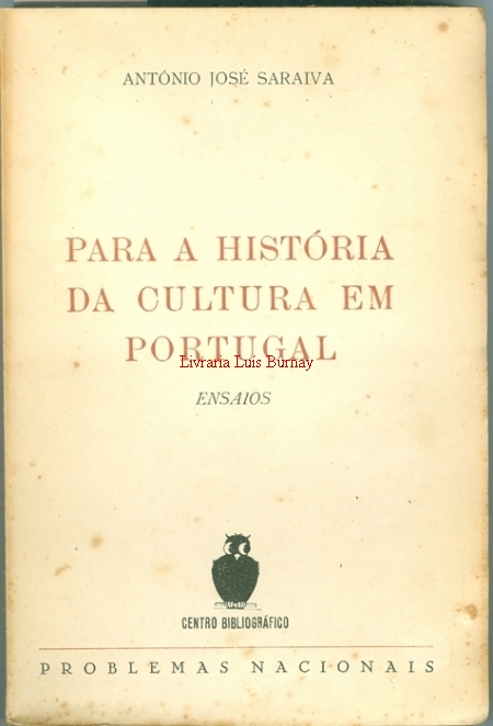 Para a história da cultura em portugal: ensaios