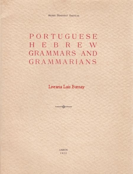Portuguese hebrew grammars and grammarians